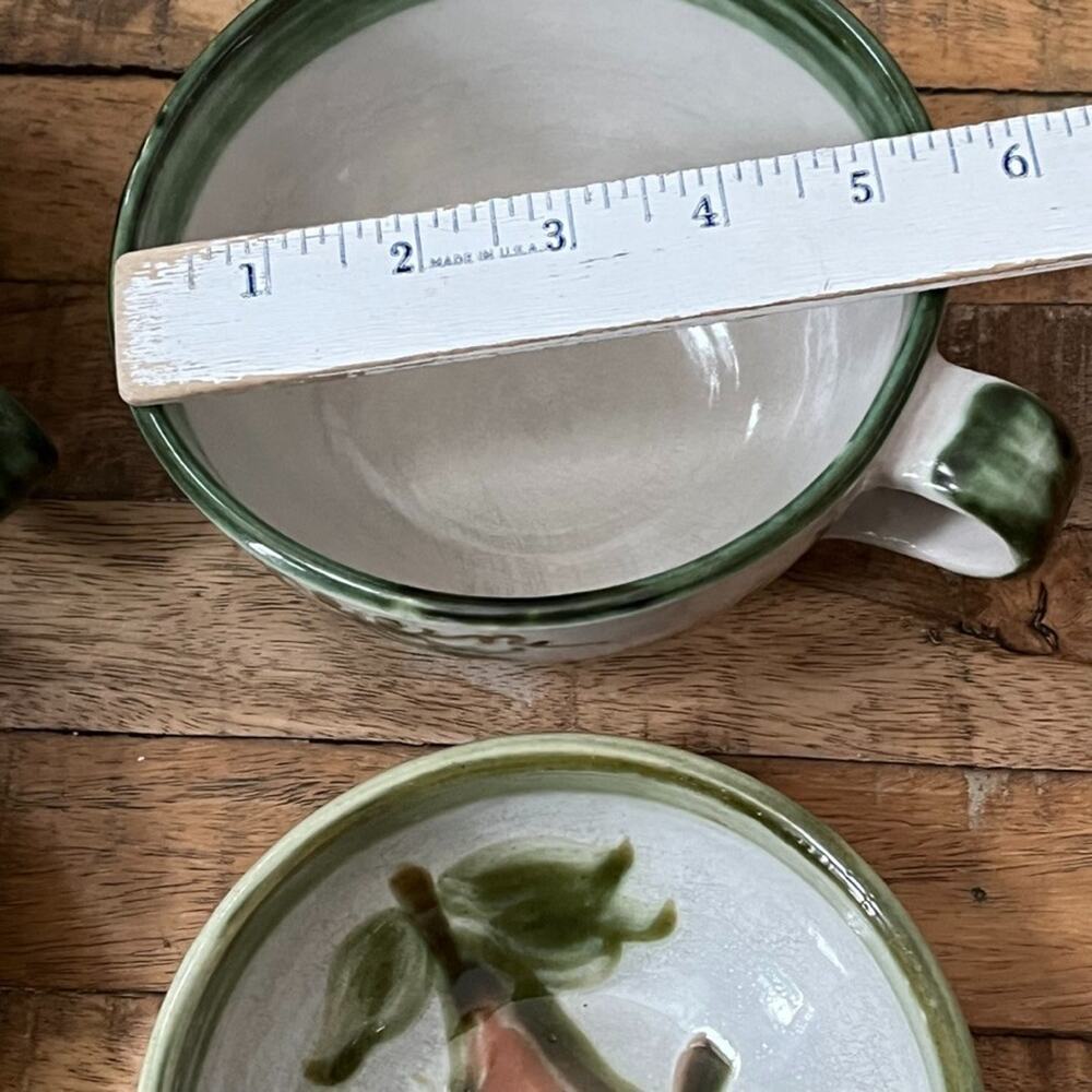 John B Taylor Pottery Bowls & 2 Mugs Louisville Stoneware Harvest Pear - Picture 14 of 16
